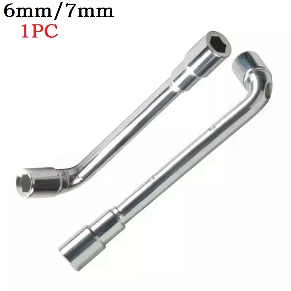 1pc 6mm 7mm Sechs kant schlüssel l-förmige Schrauben mutter Schraubens chl üssel hülse Wartungs werkzeug Hülsens chl üssel für ender 3 mk8 Düsen drucker werkzeug – Detail 3