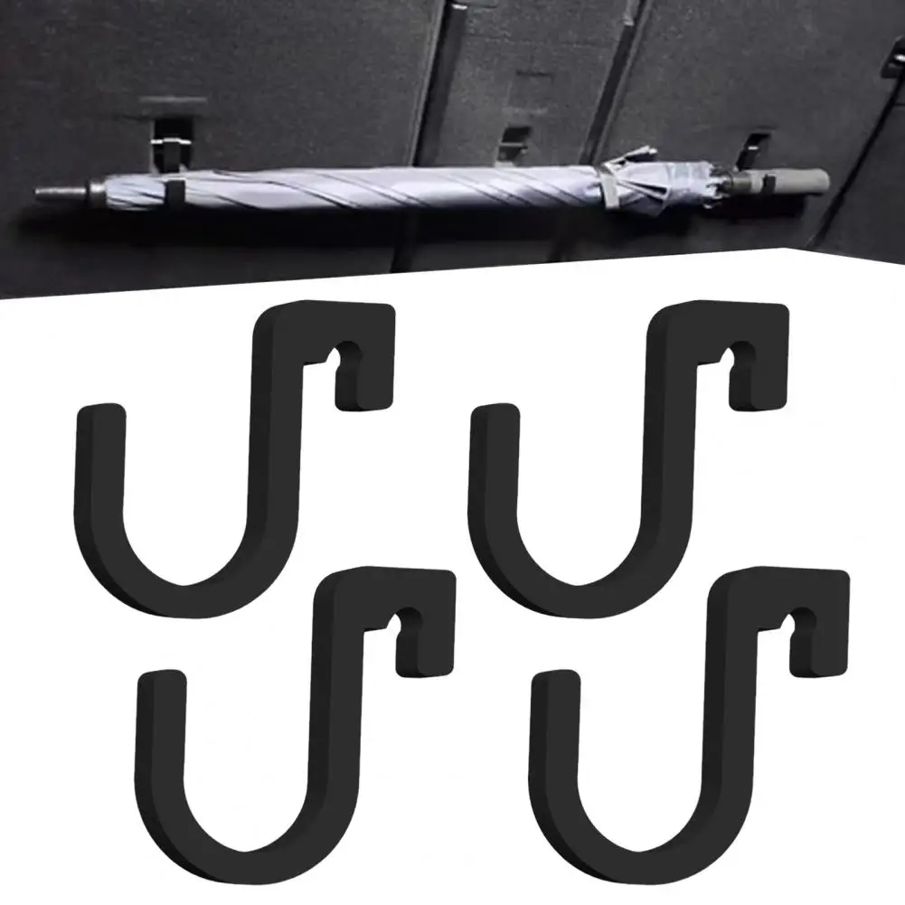 Car Umbrella Hook Universal Trunk Umbrella Organizer No-drill Stable Installation Umbrella Holder For Any Cars Auto Internal Use
