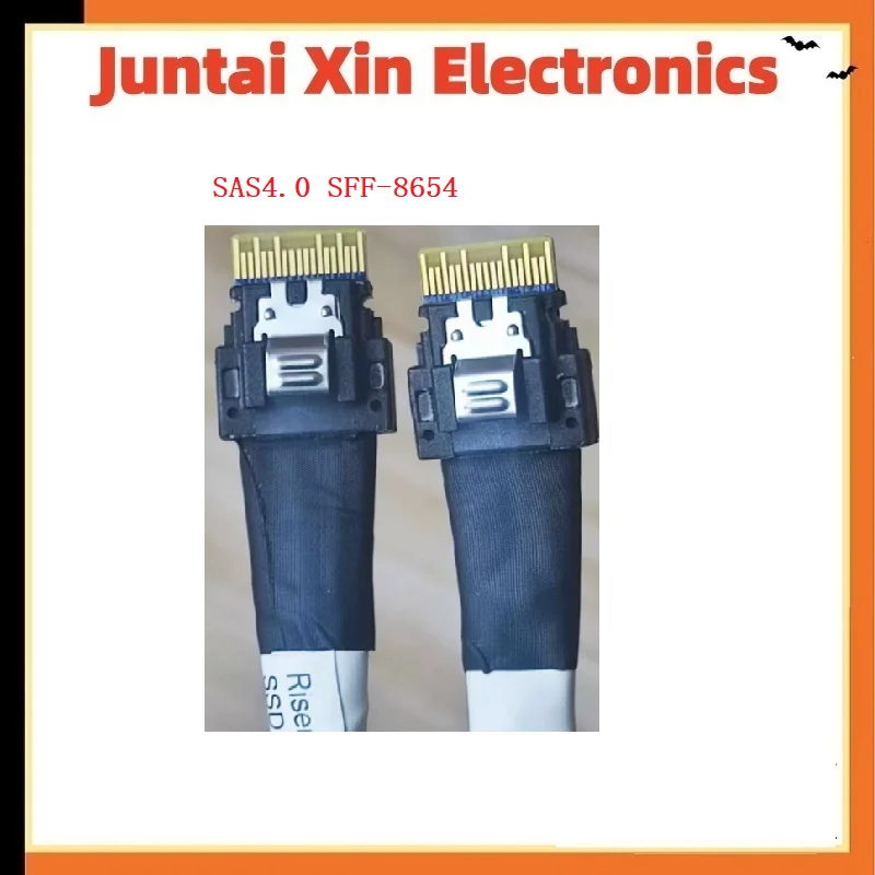 1PCS/LOT Slim SAS4.0 SFF-8654 8I PCLE X8 To Backplane Data Cable DD0S5ZPI300