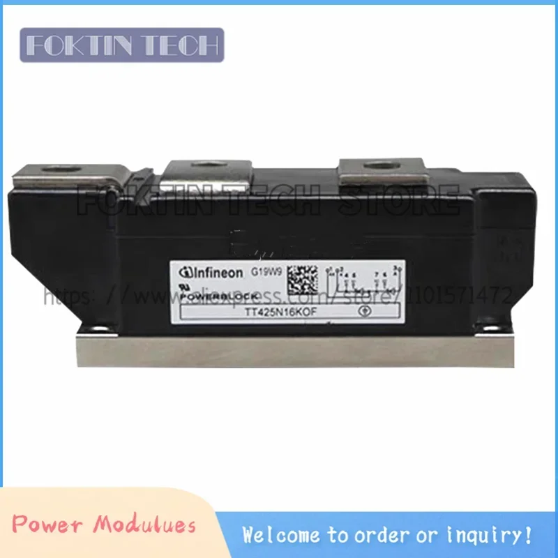New Thyristor TT500N14KOF TT425N16KOF /14KOF/12KOF SCR  Module