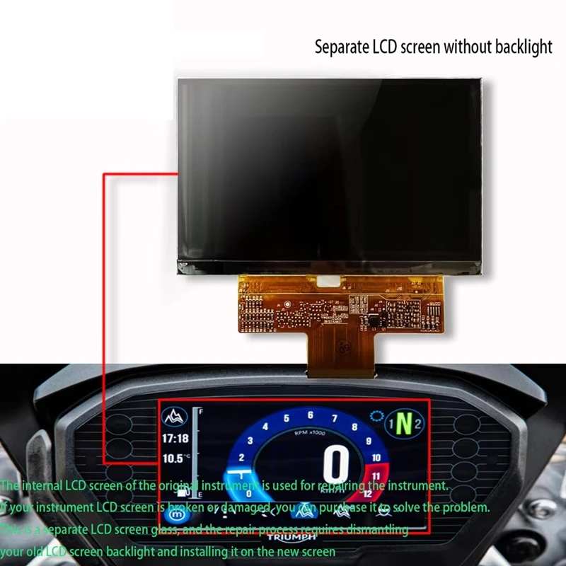 Super Sale Speedometer LCD Display for Triumph Street Triple RS 765 Tiger 800