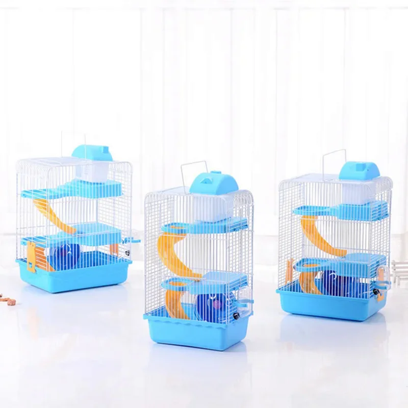 Hamster Cage Cages House Habitat Hutch Large Rabbit Guinea Carrier Animal Travel Pet Cat Outdoor Critters Hamsters Bin Dog