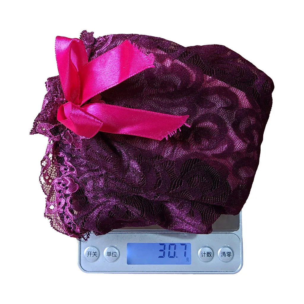 الرجال المثيرة سراويل سيسي منخفضة الخصر T الظهر ثونغ أوم مثير الملابس الداخلية Bowknot الدانتيل التنانير الشفافة حافة كروسدرينج الملاكمين #6