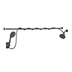 9 Setting Dual Shower Head Stainless Steel Handheld Shower Head Combo With Head High Pressure Rainfall Shower Head Extension Arm