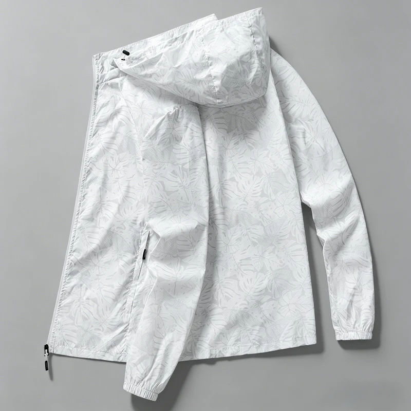 Women's Hooded Sun Protection Jacket Summer Thin Breathable Ice Silk Skin Coat Loose Outdoor  Fashion Sports UV Protection Coat