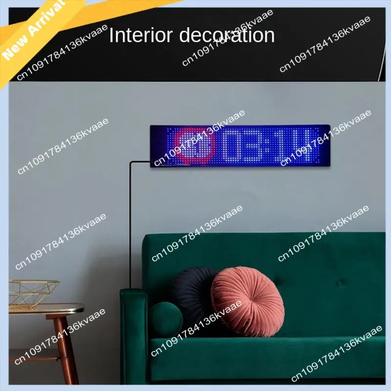 M01K LED-Matrix-Panel, programmierbarer flexibler Bildschirm, IP65, Anzeige, Animation, Nachricht, Scrollschild, APP-Steuerung, Autos, Shop-Bar