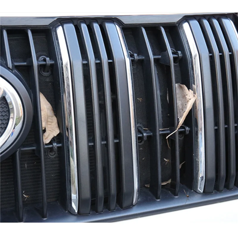 

8 шт. решетка от насекомых, сетка для передней решетки для Toyota Land Cruiser Prado 2018 2019 FJ 150, аксессуары