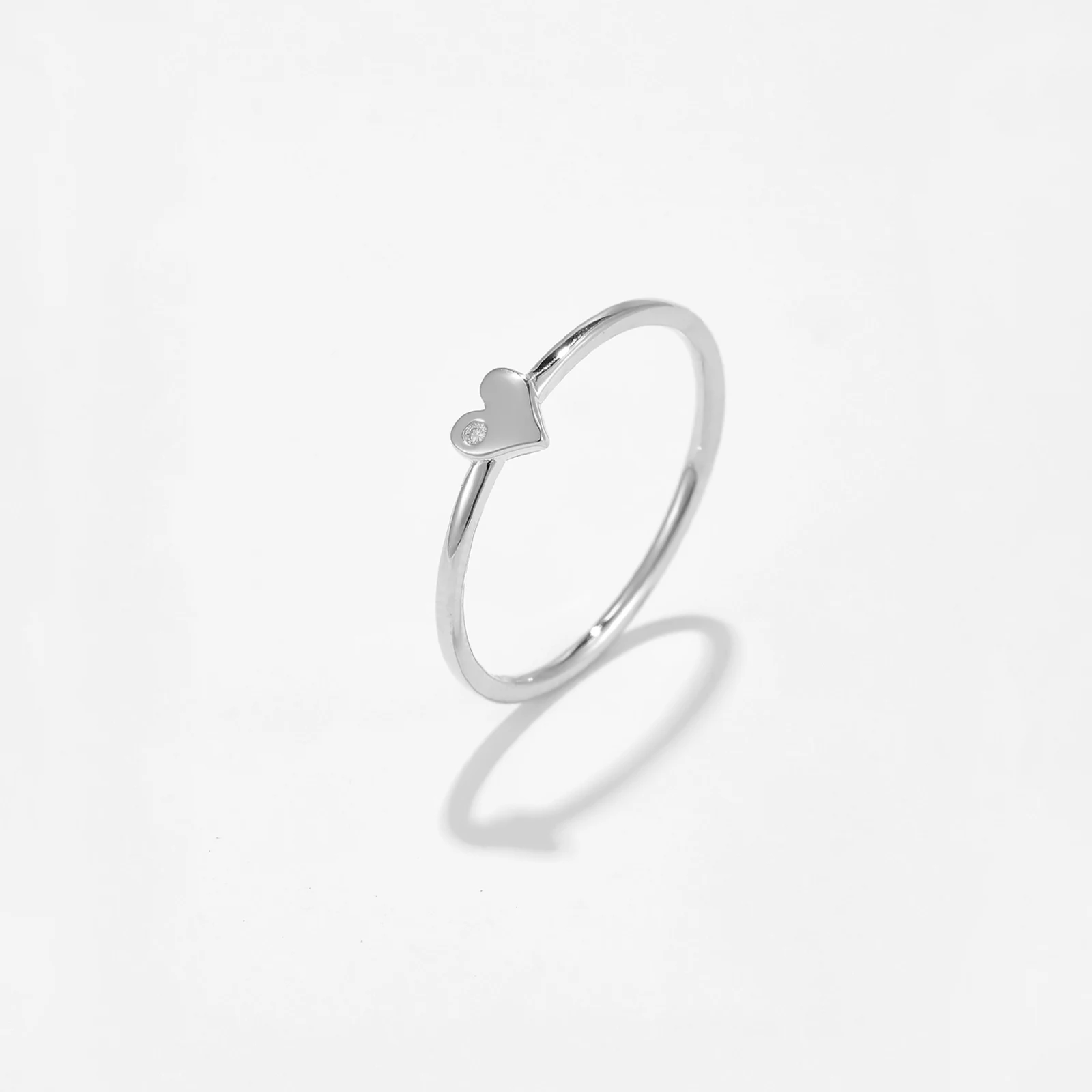 

VEWANT Women 925 Sterling Silver Heart CZ Zircon Ring 2026 New Minimalist Fine Luxury Wedding Anniversary Gift Jewelry
