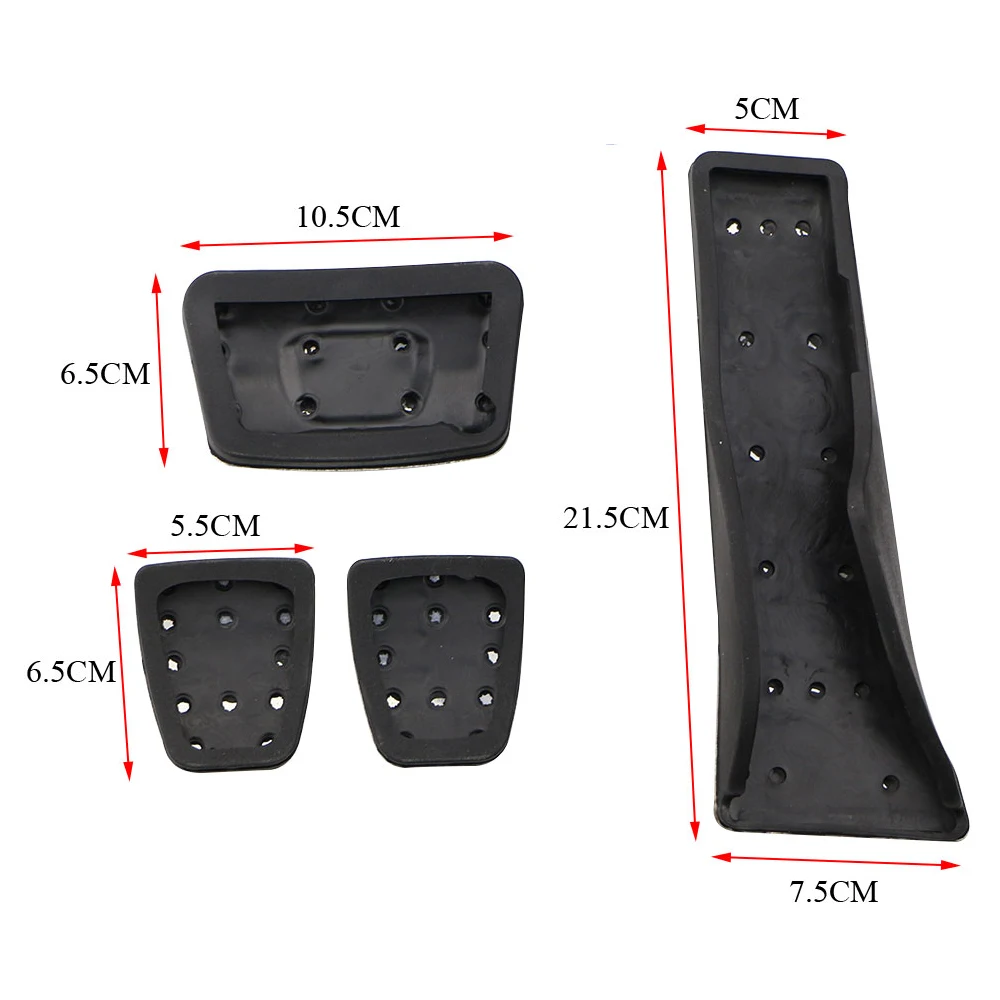 Car Foot Accelerator Brake Pedal Cover For Hyundai Tucson Sonata 10 LF Santa Fe ix45 NEXO Palisade Grandeur Azera Genesis G70