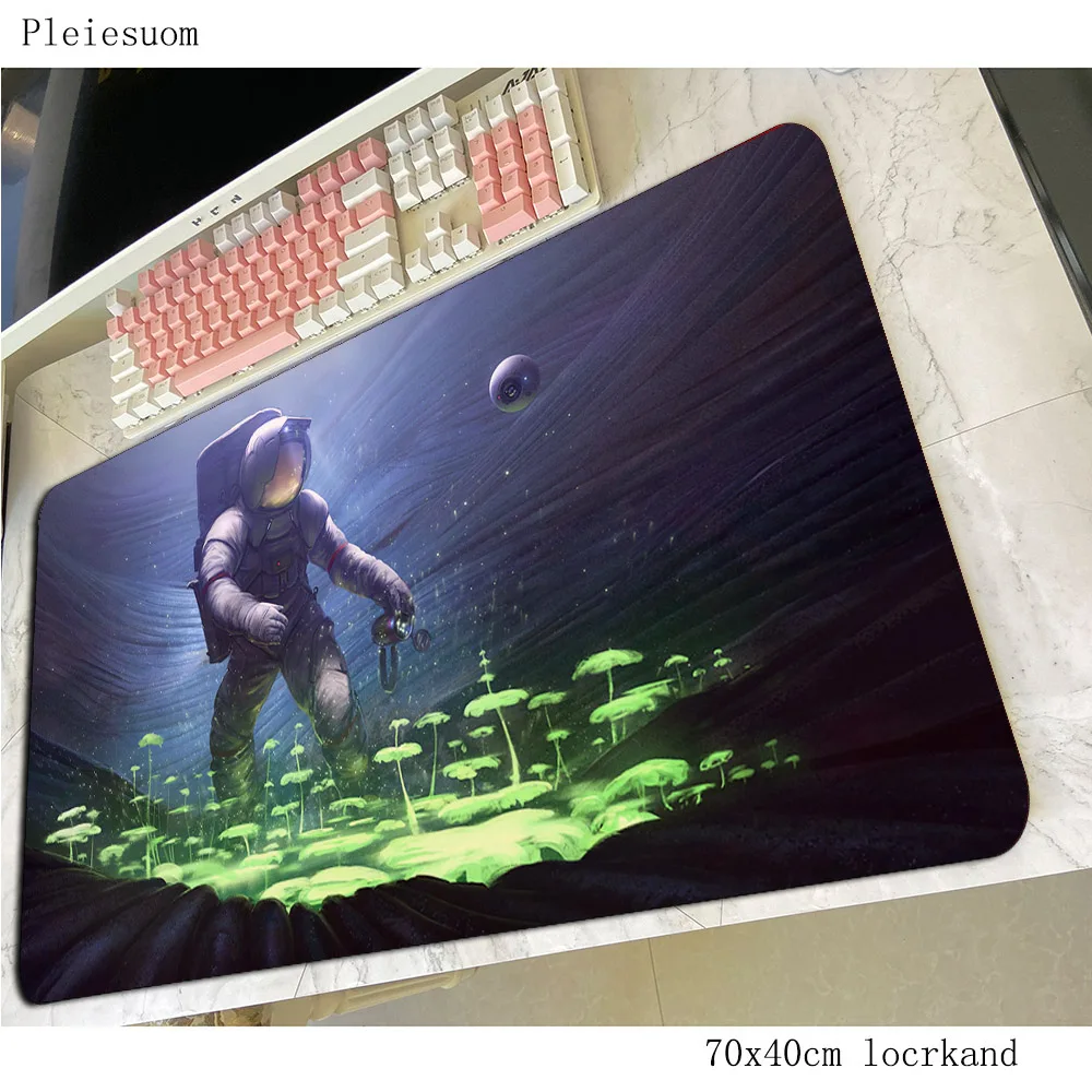 

Sci Fi Astronaut pad mouse cute computer gamer mouse pad 700x400x3mm padmouse hot sales mousepad ergonomic gadget office mats