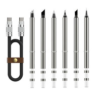 For FNIRSI HS-02/HS-02A, DWS-200 Soldering Station Accessories, F210/F245 Handle, Robotic Arm, Soldering Tips, Soldering Tools