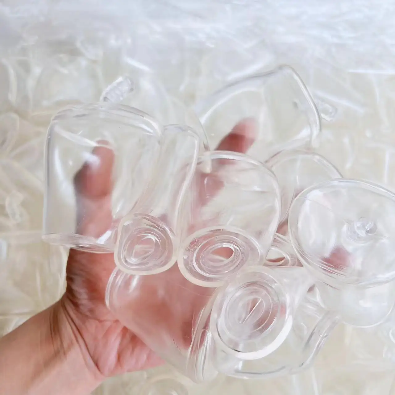 DIY Squishy Appliance Strohhalm-Becher Transparenter Stressball Druck-Squeeze-Spielzeug Hautform für Büro, Zuhause und Reisen zur Entspannung – Detail 3