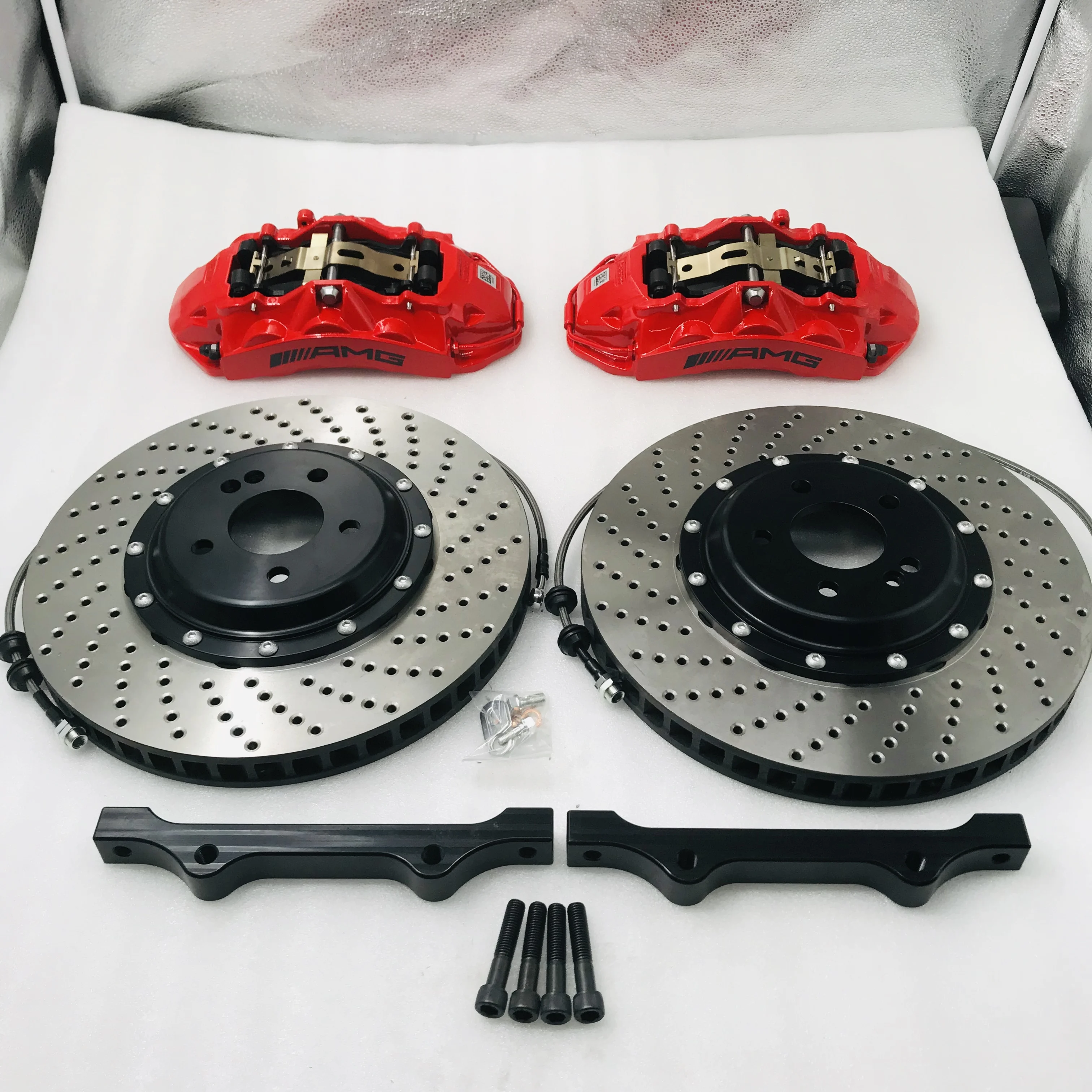 Jekit racing hot sale AMG6 caliper brake kit with 380x36mm disc fit for W222/W164/R230 rim 20 front