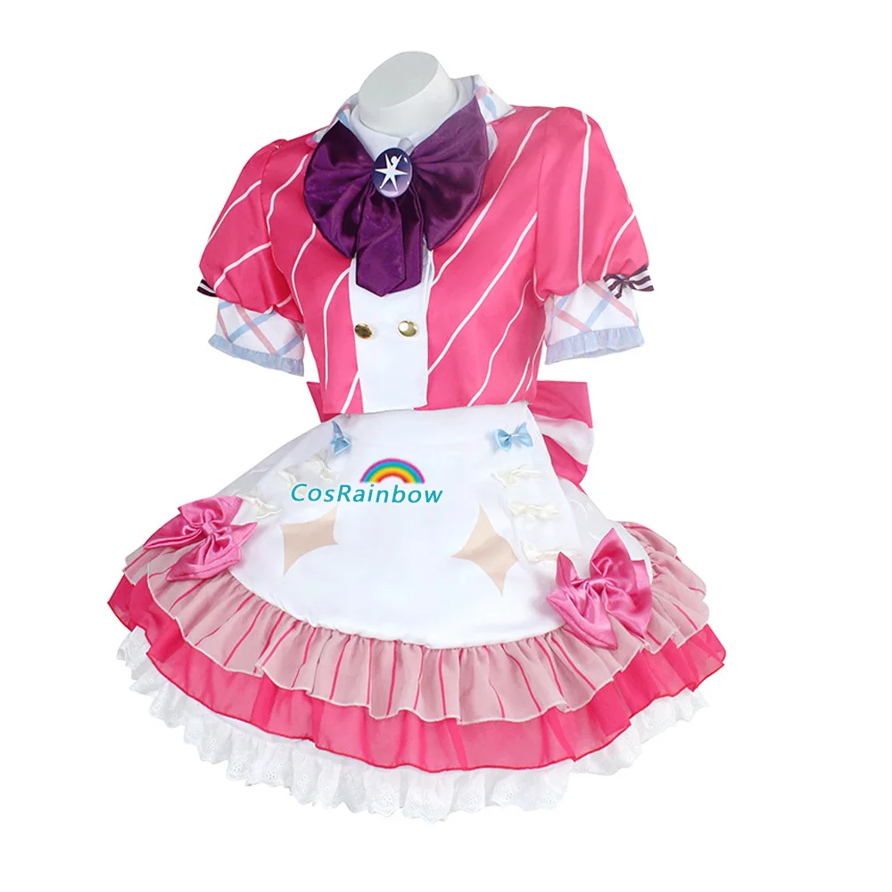 Ruby Hoshino Cosplay Oshi No Ko Ai Hoshino Costume Pink Lolita Princess Skirt Woman Girls Lovely Halloween Role Play Party Suit