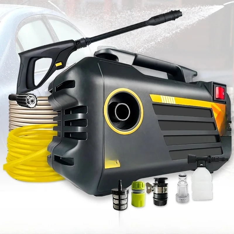 3000W Electric High Pressure Washer Powerful Car Wash Gun 220V/110V Home&Car Wash Cleaning Machine For Garden Washing