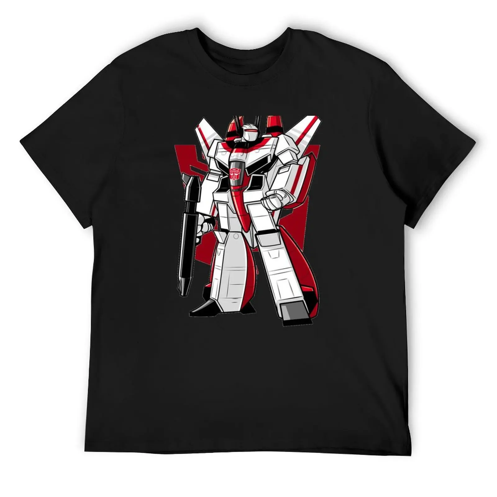 

Футболка Jetfire с автоботом для мальчиков, забавные футболки с мемми и животным принтом, милые топы, уличная одежда, мужские хлопковые футболки