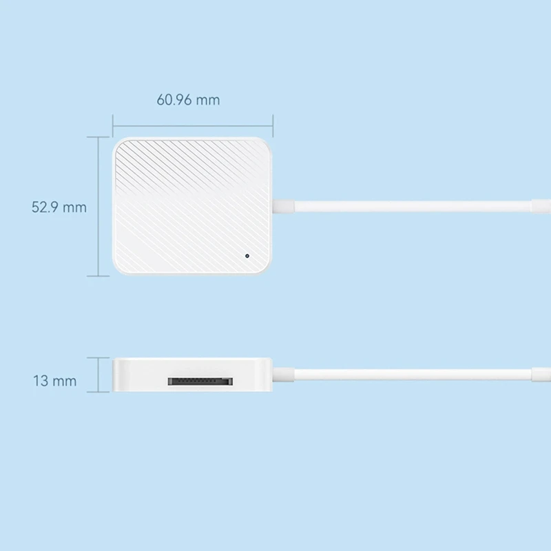 Adattatore per lettore di schede di memoria 4 in 1 Tipo C USB-C Lettore di schede Smart Media OTG M2 SD SM XD per accessori Android