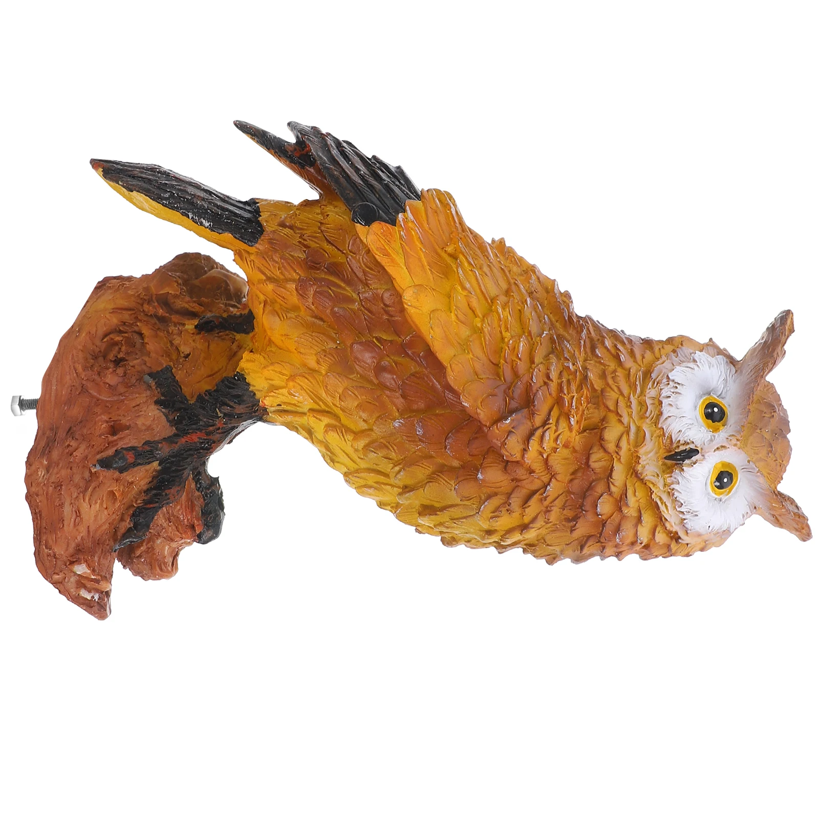 

Owl Pendant Garden Decoration Resin Owls Outdoor Yard Christmas Garden Decoration Eco Tree Owl Statues Durable Gifts