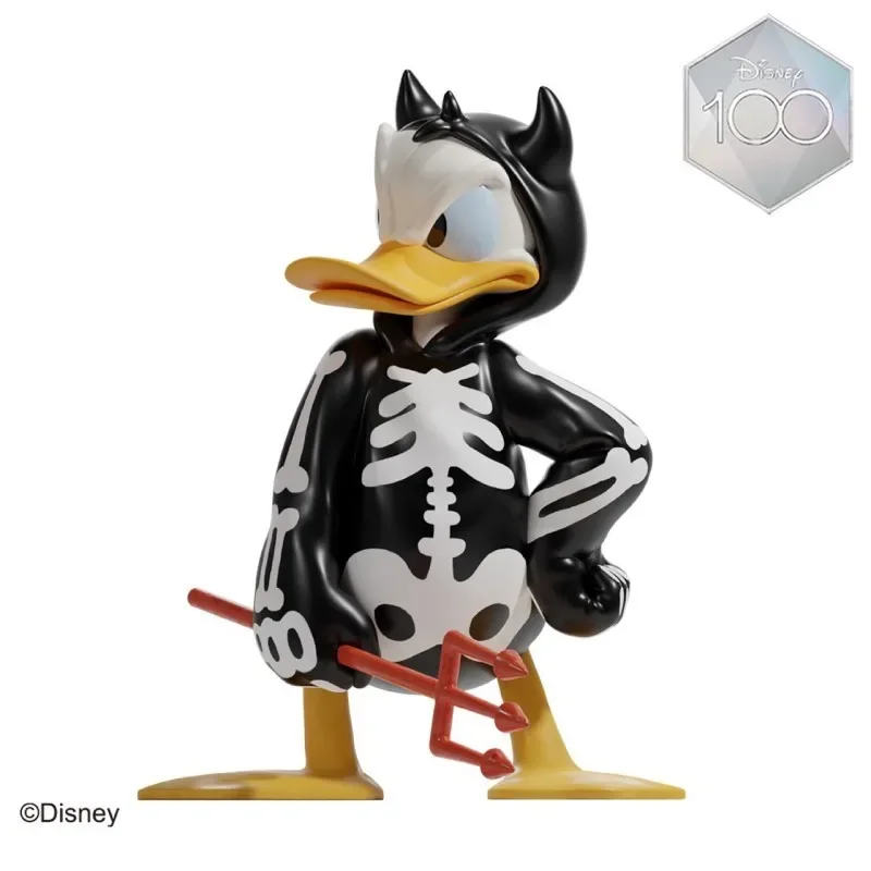 Disney Donald Duck Figure Halloween Little Devil Ver Anime Peripheral Action Figurine Disney Anime Model Statue Doll Toys Gift