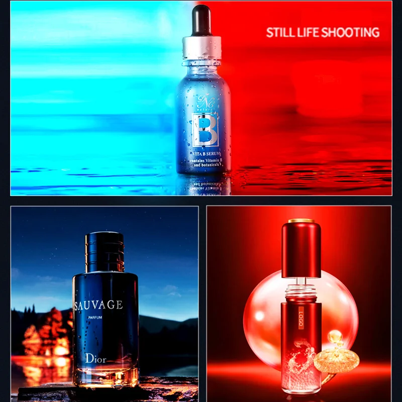 يده RGB LED ضوء الفيديو عصا عصا التصوير ضوء مع ترايبود المدمج في بطارية قابلة للشحن 3000mAh لاطلاق النار الفيديو