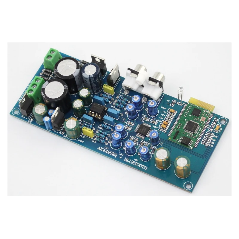 KYYSLB Amplifier Bluetooth 4.0 AK4490 LME49720 I2S Enthusiast Grade Amplificador Decoder Board Within 13 Meters