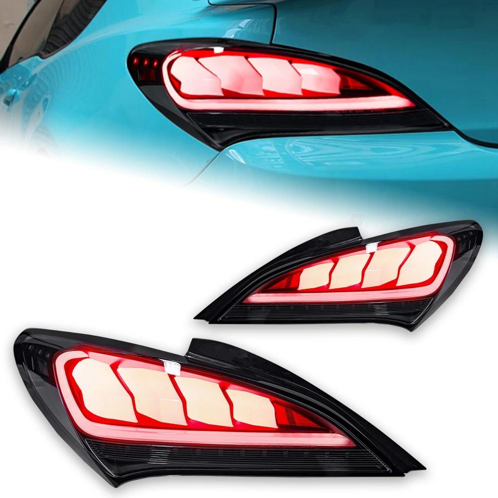 

AKD Car Styling for Hyundai Genesis Coupe 2009-2012 Tail Lights LED Tail Lamp LED DRL Signal Brake Reverse Auto Accessories