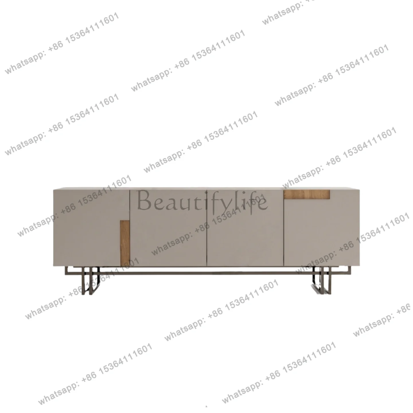 Medieval style paint meal side entrance shoe cabinet living room wall storage decorative cabinet