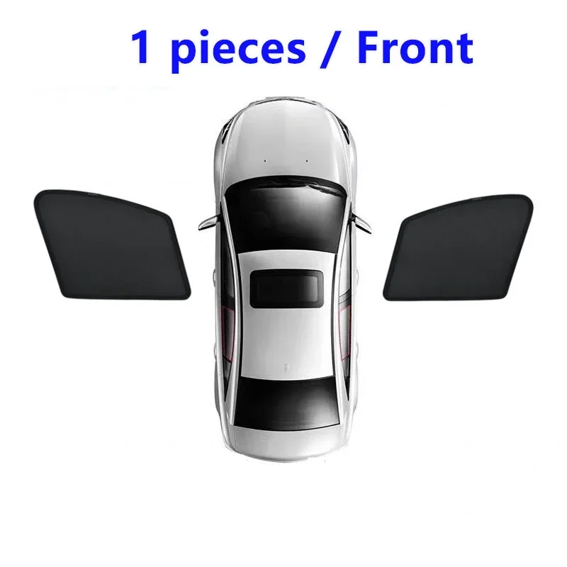 For Audi A6 C8 Sedan 2019 2020 2021 2022 2023 UV Protection Shield Window Sunshade Side Visor Windshield Sunshade Car Accessorie