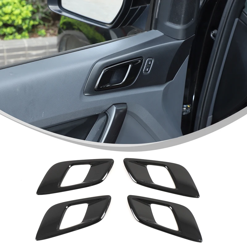 

Car Interior Handle Decorative Frame Sticker Trim Cover Protective Covers Car Interior Accessories For Ford Ranger 2015-2021