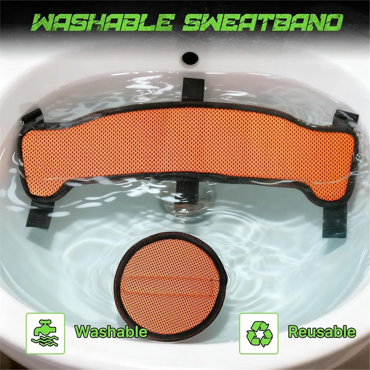 3set Hard Hat Sweatband Set 3 Washable Sweat Bands with Helmet Padding for Welding/Construction