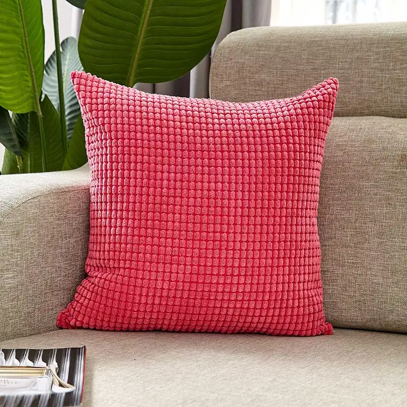 

Nordic Cushion Covers Super-Soft Striped Velvet Corduroy Home Decorative Pillow Cover For Sofa 30x50cm Decorative Pillow Case