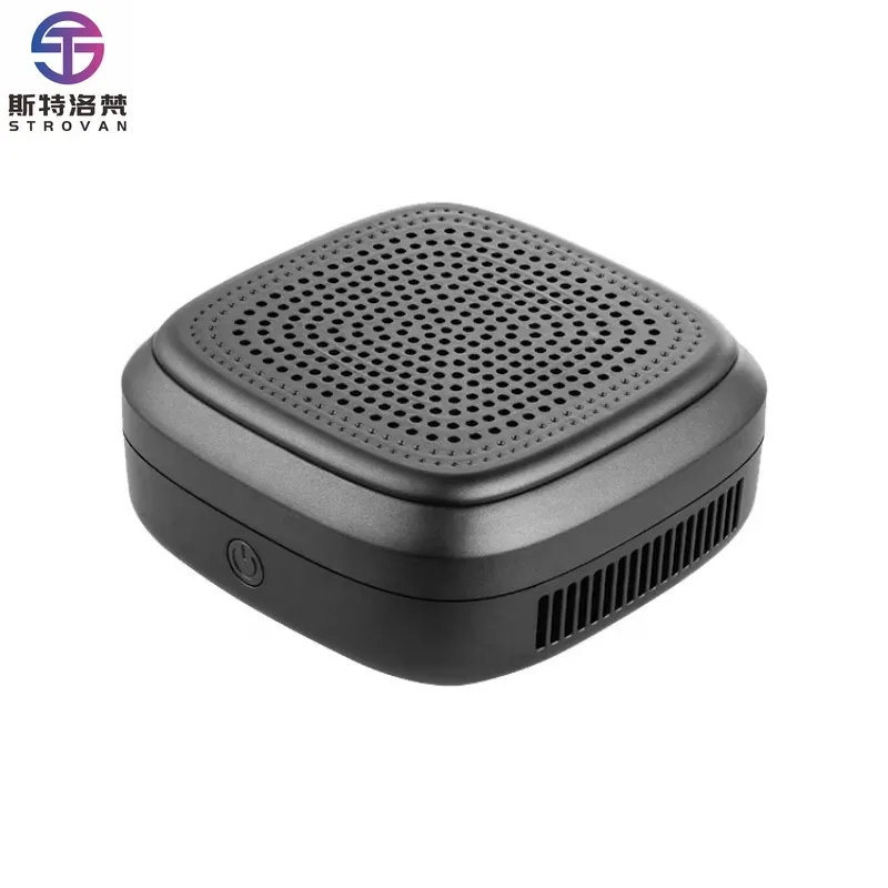 STLF New Design Car Air Purifier Mini Portable Car Negative Ion Photocatalyst Vehicle Air Purifier