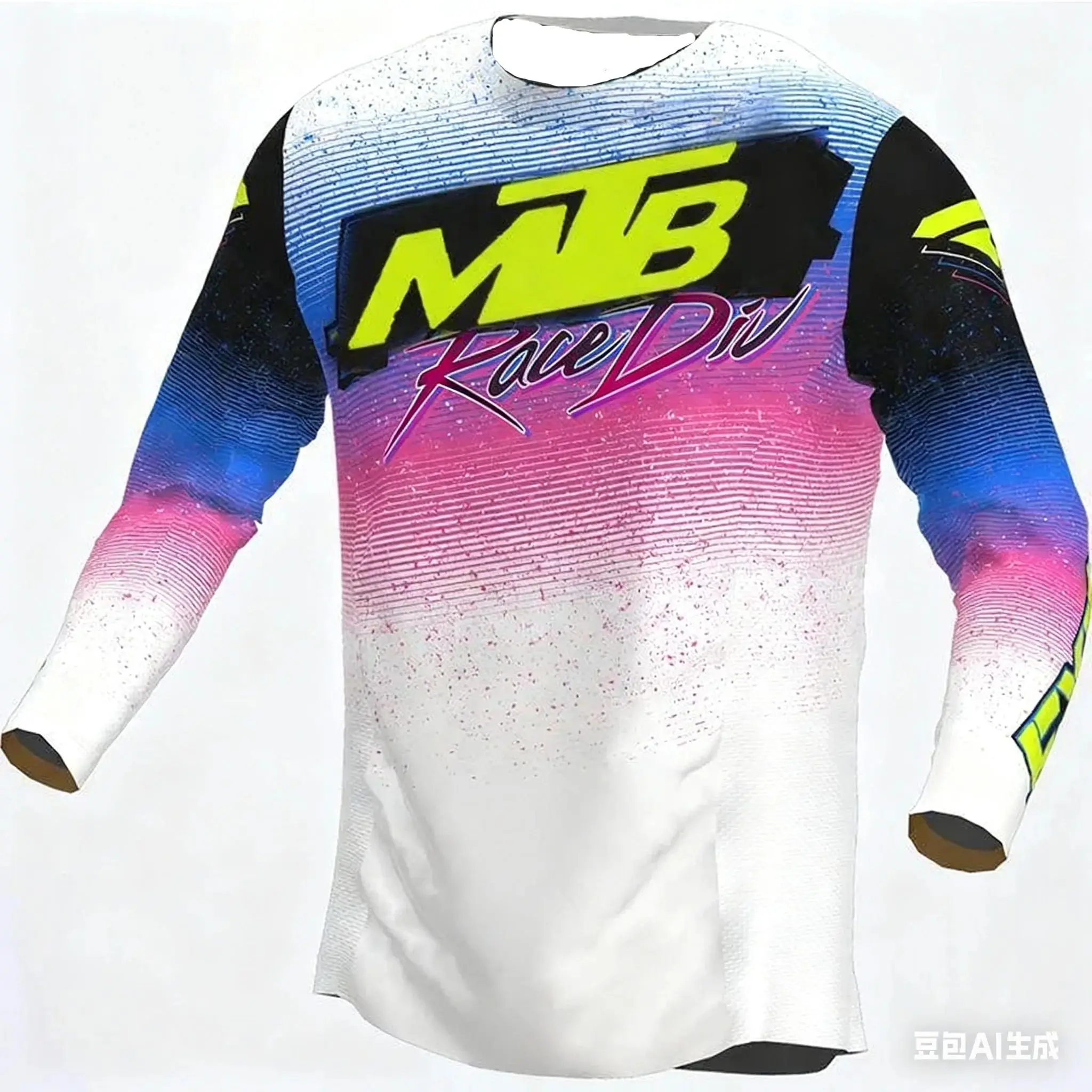 LANGÄRMELIGES T-SHIRT FÜR HERREN MOUNTAIN BIKING MOTOCROSS RADJERSEY JUGEND OUTDOOR SPORT COMPETITION UNIFORM SHIRT LOSE