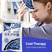 Instant Cold Pack Disposable Ice Packs for Injuries Swelling Inflammation Muscle Strains Sprains Perfect for First aid Kit