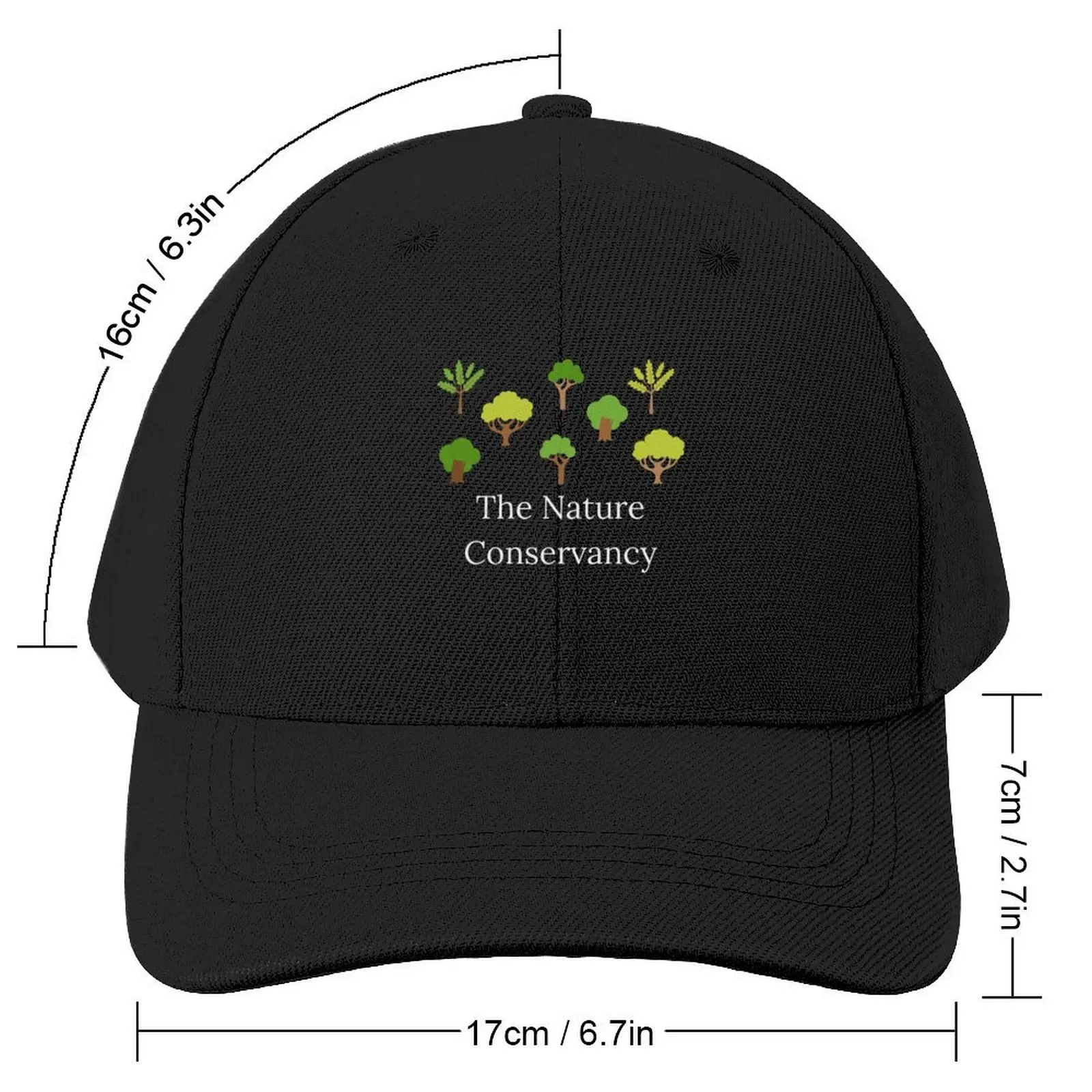 The Nature Conservancy Baseball Cap Snap Back Hat birthday Wild Ball Hat Sunhat Designer Man Women's