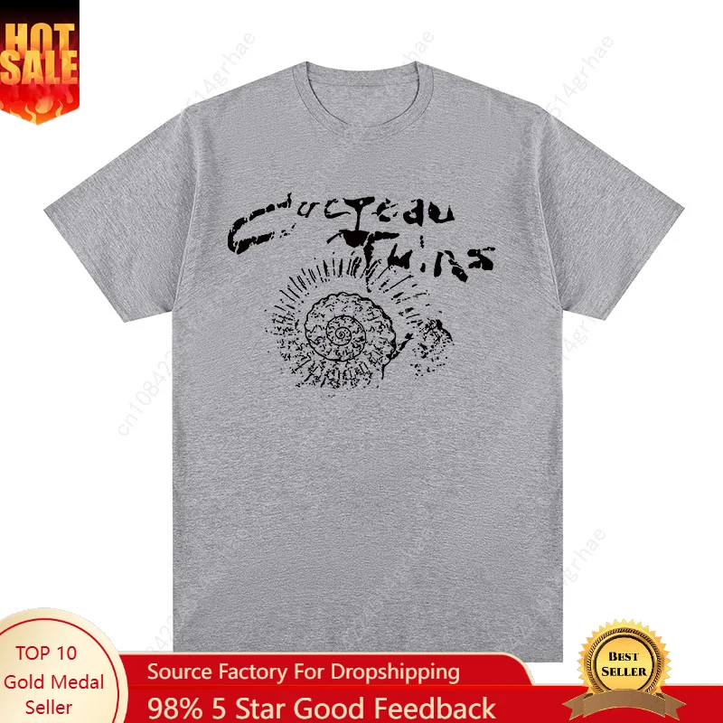 

Cocteau Twins Goth Post Punk T-shirt Cotton Men T shirt New TEE TSHIRT Womens Tops