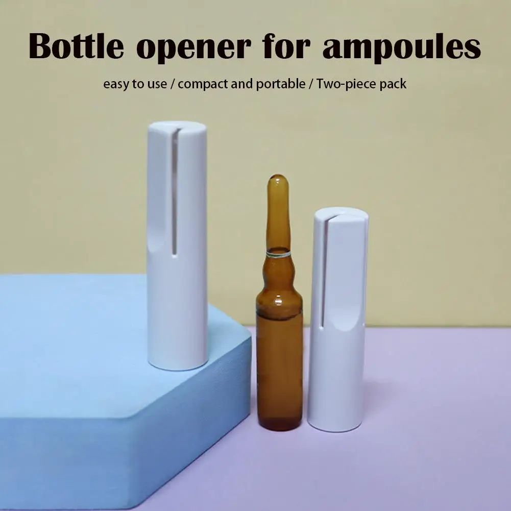 2PCS New Ampoule Openers Essence Ampoule Bottle Breaker Plastic Easy To Break Protector Bottle Breaker Protect hands