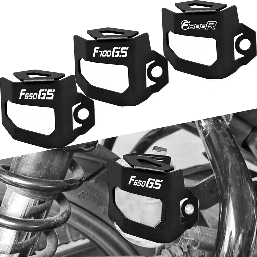 

Moto Rear Brake Fluid Reservoir Guard Cover For BMW F650GS F800GS F800R 2008 2009 2010 2011 2012 2013 2014 2015 2016 2017 2018