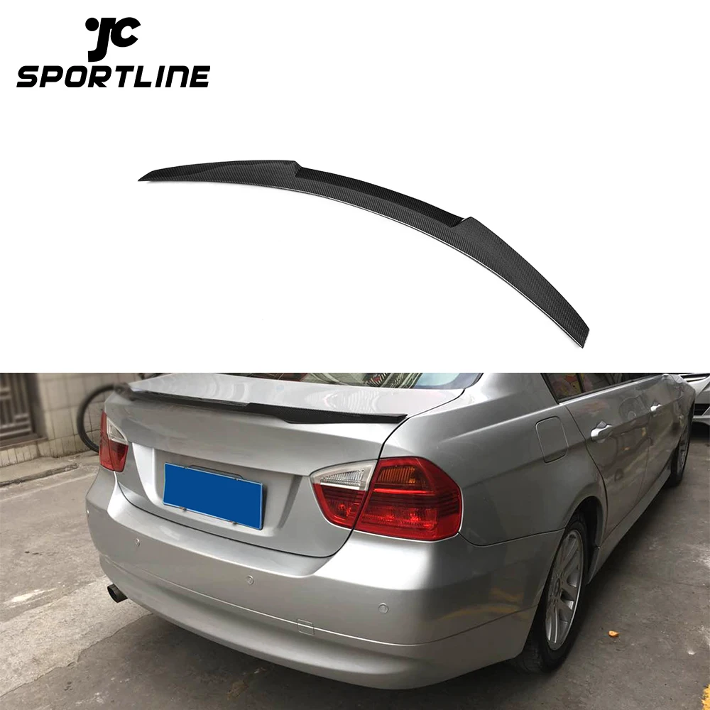 

Carbon Fiber E90 Rear Wing Spoiler For BMW M3 325i 328i 330i 335i M Sport Sedan 2005-2011