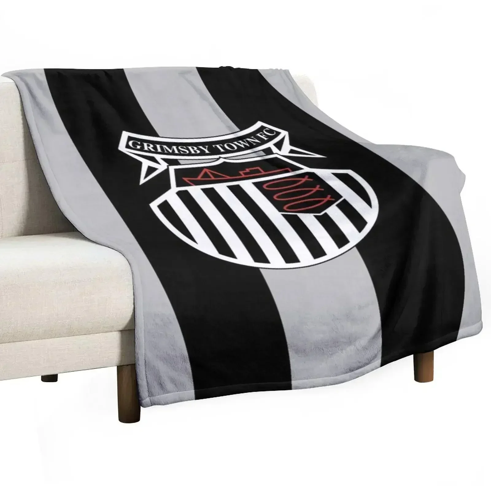 

Grimsby Town FC Throw Blanket Sofa Throw Shaggy Sofas Blankets