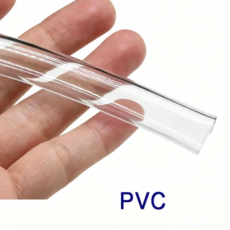 Transparent Clear PVC Hose Flexible Plastic Water Tube 2mm-58mm Inner Dia for Aquarium Pump Garden Irrigation Fish Tank Pipe