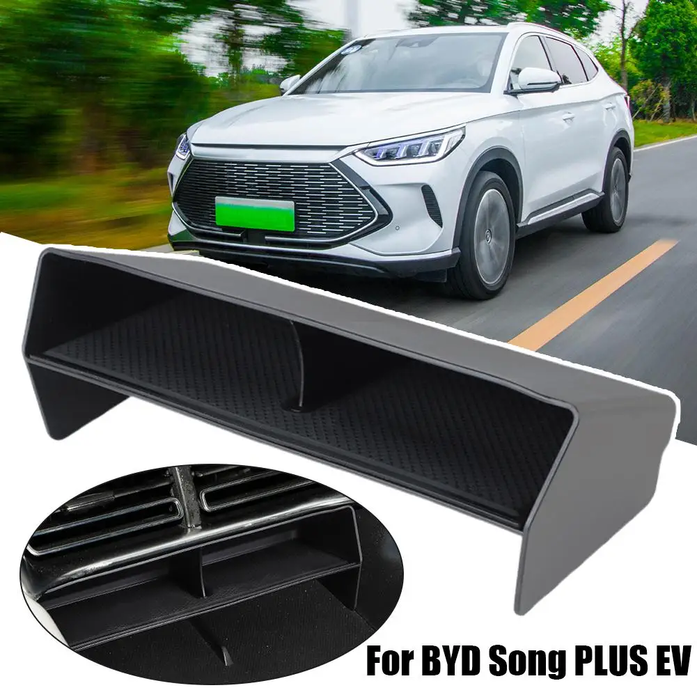 Center Console Storage Box Holder Organizer Tray Fit For BYD Song PLUS DM-i EV / Seal U / Sealion 6 2024 2025 ABS Plastic F1W6