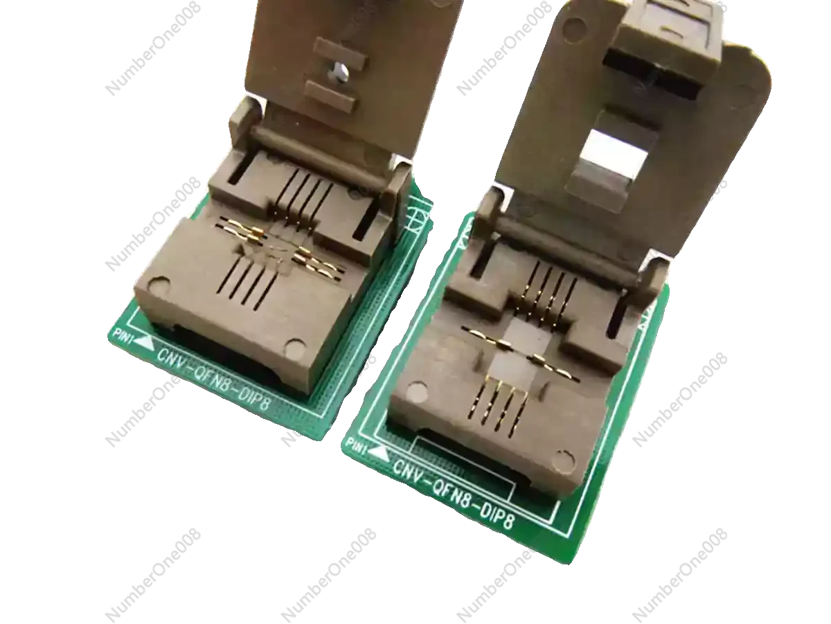 

QFN8 WSON8 MLF8 MLP8 DFN8 в DIP8 IC тестовый разъем адаптер конвертер для 6x5 мм 8x6 мм чип программирование отладка