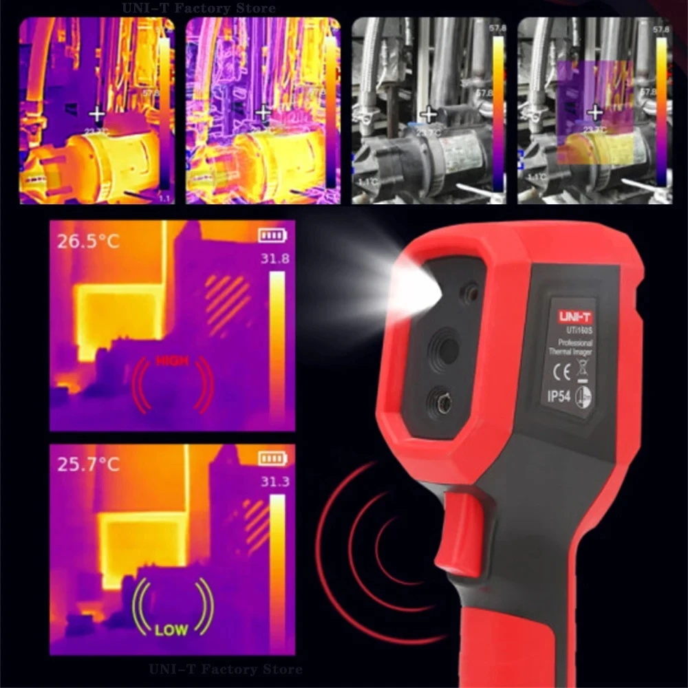 UTi160S التصوير الحراري دقة الأشعة تحت الحمراء 160x120 التصوير الحراري مع برنامج الكمبيوتر الليزر كاميرا التصوير الحراري بالأشعة تحت الحمراء