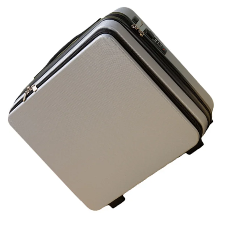 

A76K Travel Suitcase Cosmetic Box Hand Luggage Organizer Makeup Case Password Box Portable Boarding Case 16 Inch
