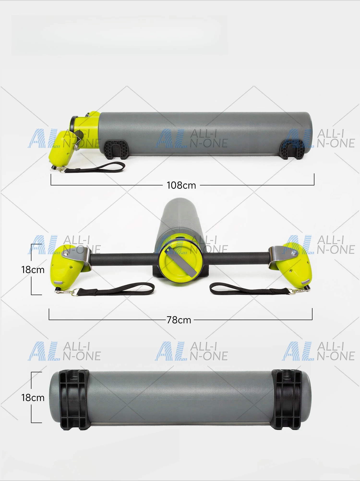 Pilates Roller Multifunctional Mini Core Bed Yoga Back Opening Training Small Equipment Home Fitness Equipment