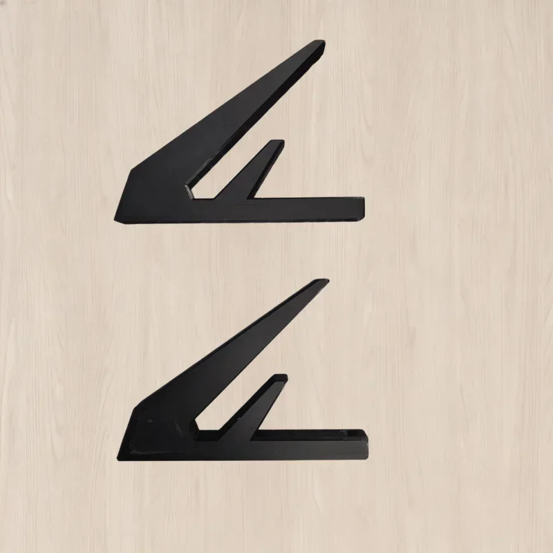 Wandmontiertes Skateboard-Aufbewahrungsregal mit einfachem und tragbarem Design, geeignet für die Aufbewahrung im Innenbereich (Schrauben im Lieferumfang enthalten) – Detail 5