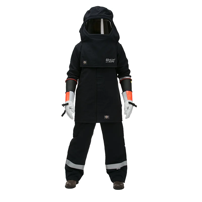 

40cal Arc Flash Rated Electrical Safety Suit High-Level Arc Rated Safety Clothing