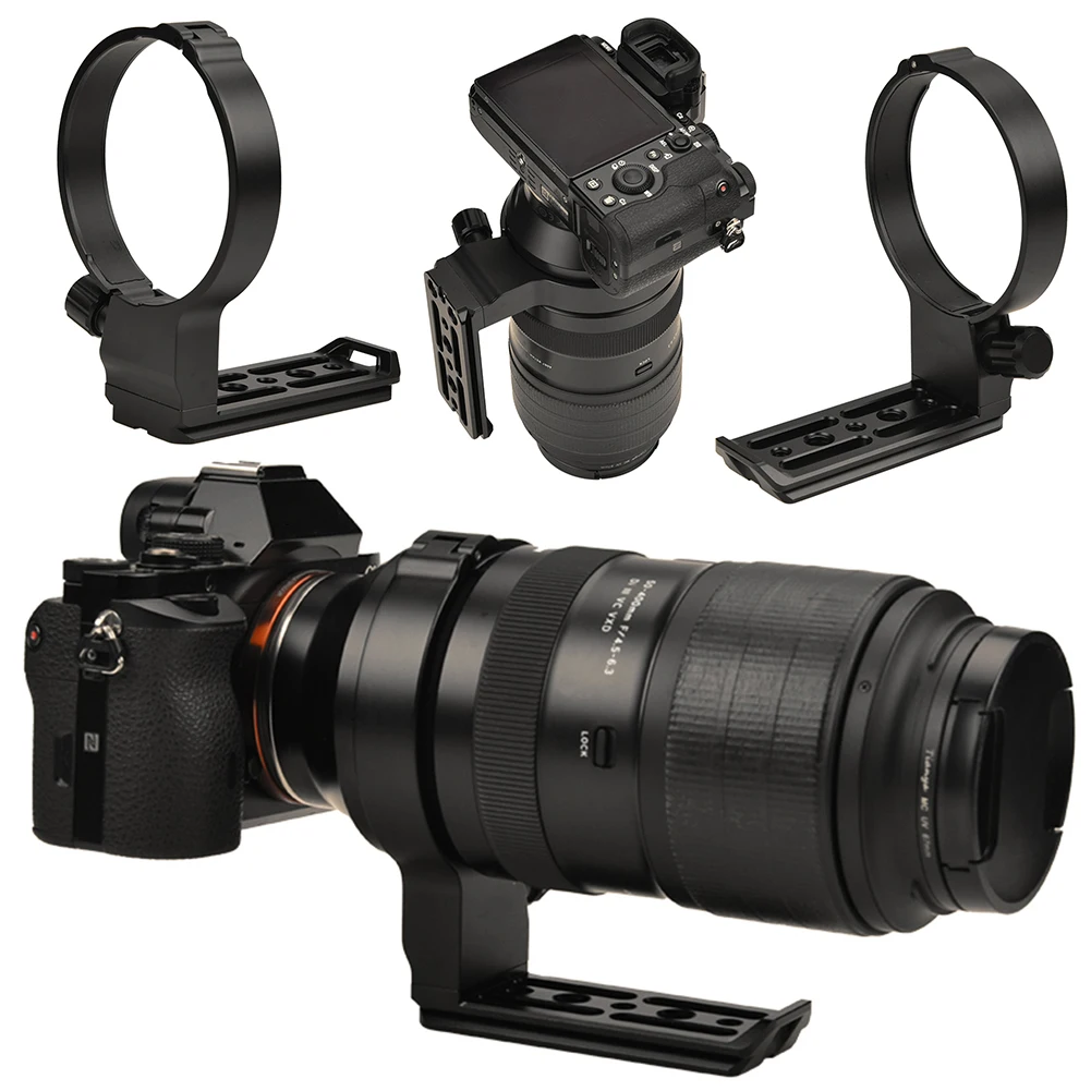 

Lens Collar Support Tripod Mount Ring with Arca Quick Release Plate for Tamron A067S 50-400mm F4.5-6.3 for Sony E-Mount Lens