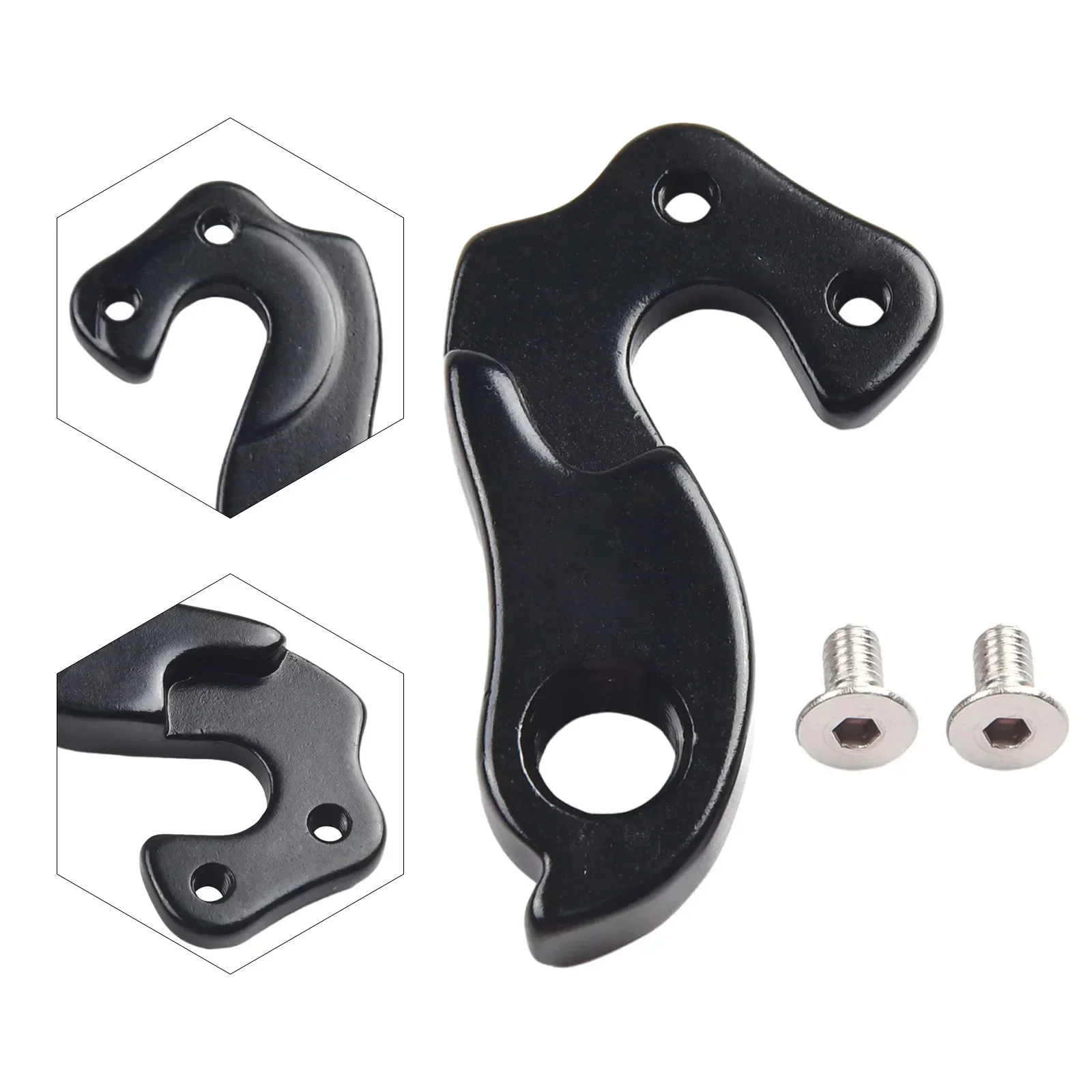 

Bicycle REAR DERAILLEUR GEAR /MECH HANGER /Tail Hook With 2 Screws Aluminum Alloy Bicycle Replacement For GT #EZ1954 /For Cross